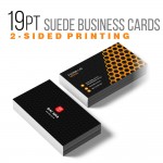 Business Cards | Suede